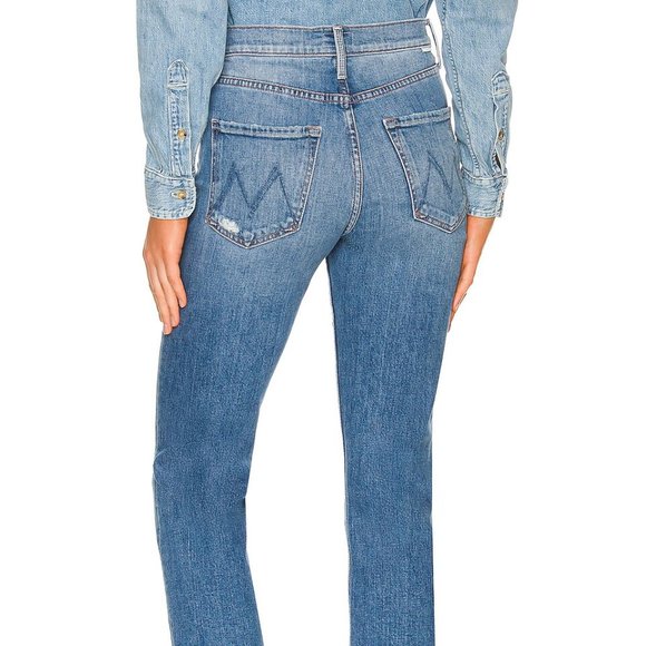 MOTHER denim - Tomcat Pixie Crop Jean - Cut and Pasted - Size 26 - Picture 3 of 7